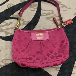 Coach pink purse